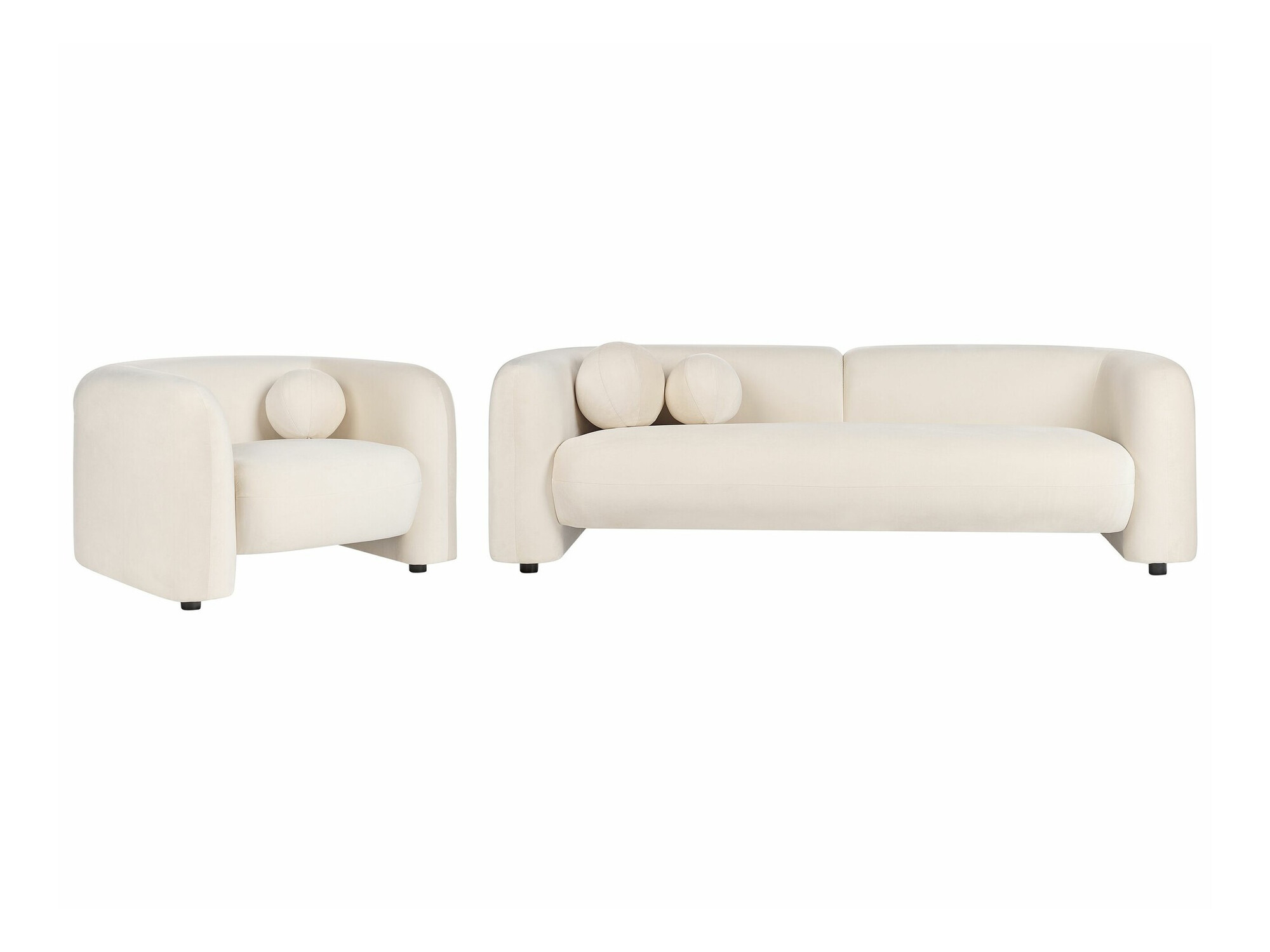 Pehme mööbli komplekt Veselme 104 (Valge)