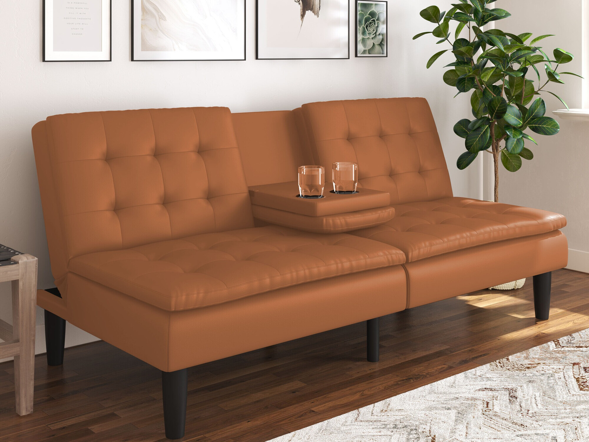 Diivanvoodi Tulsa 642 (Pruun)