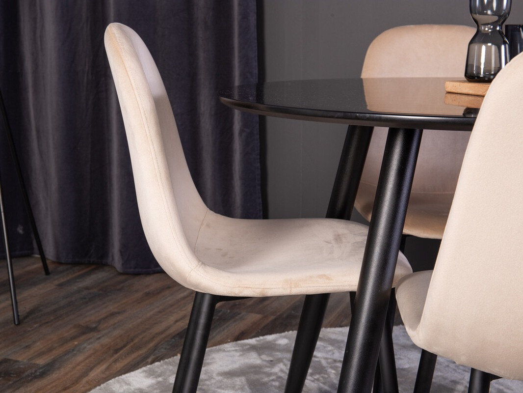 Söögitoakomplekt Dallas 348 (Beež + Must)