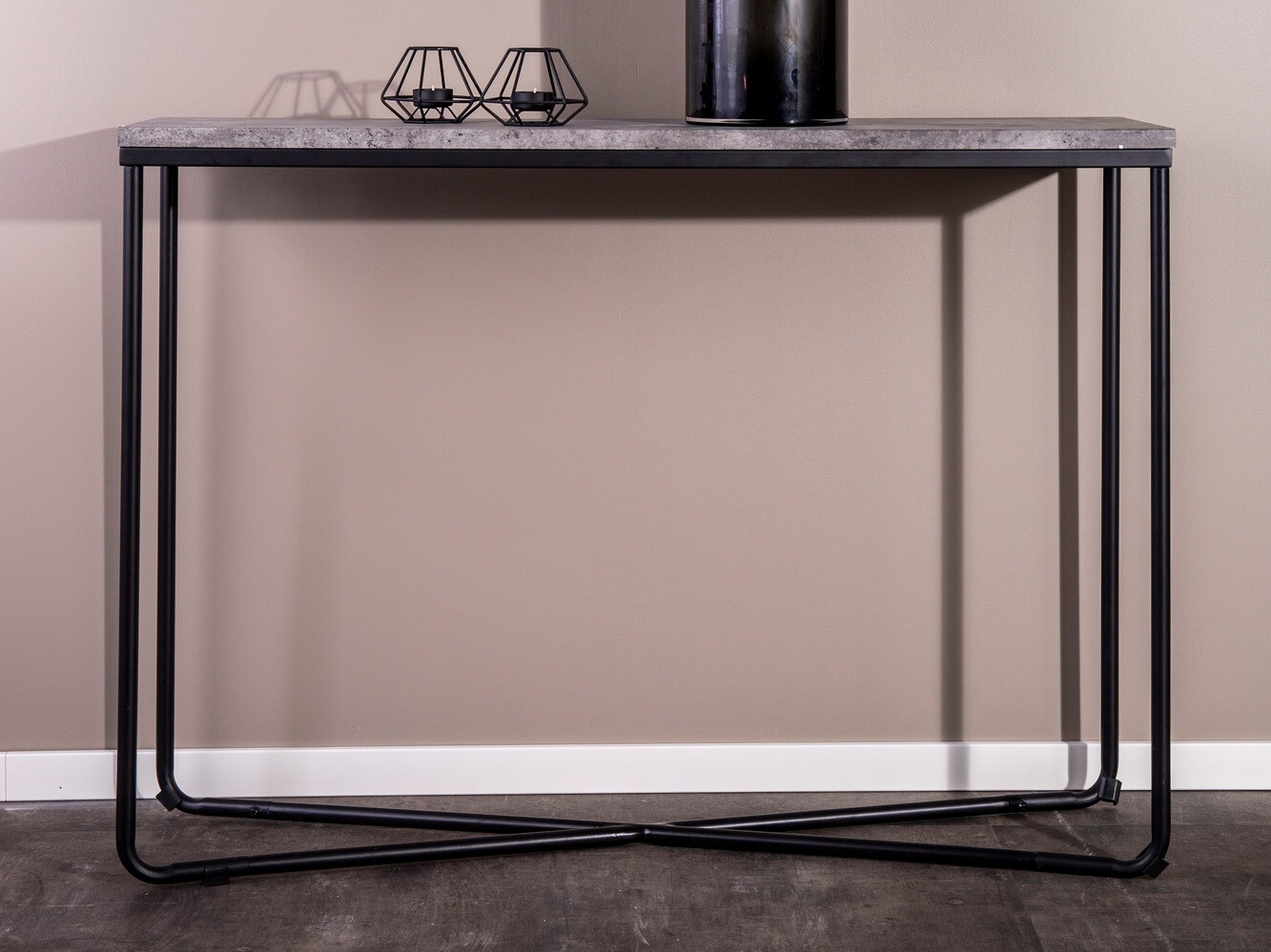 Konsoollaud Dallas 197 (Betoon + Must)