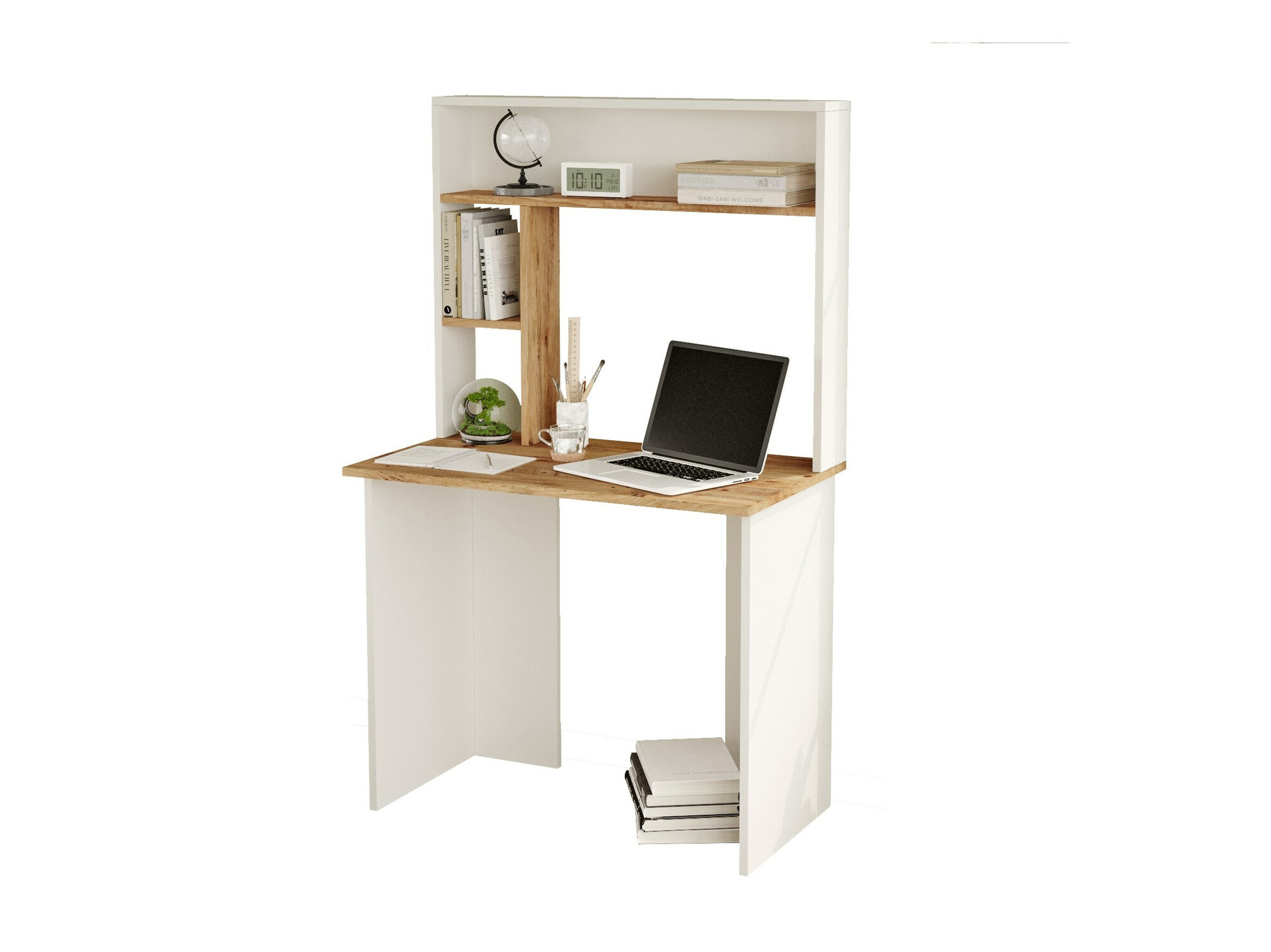 Kirjutuslaud Asheboro 117 (Valge + Mänd)