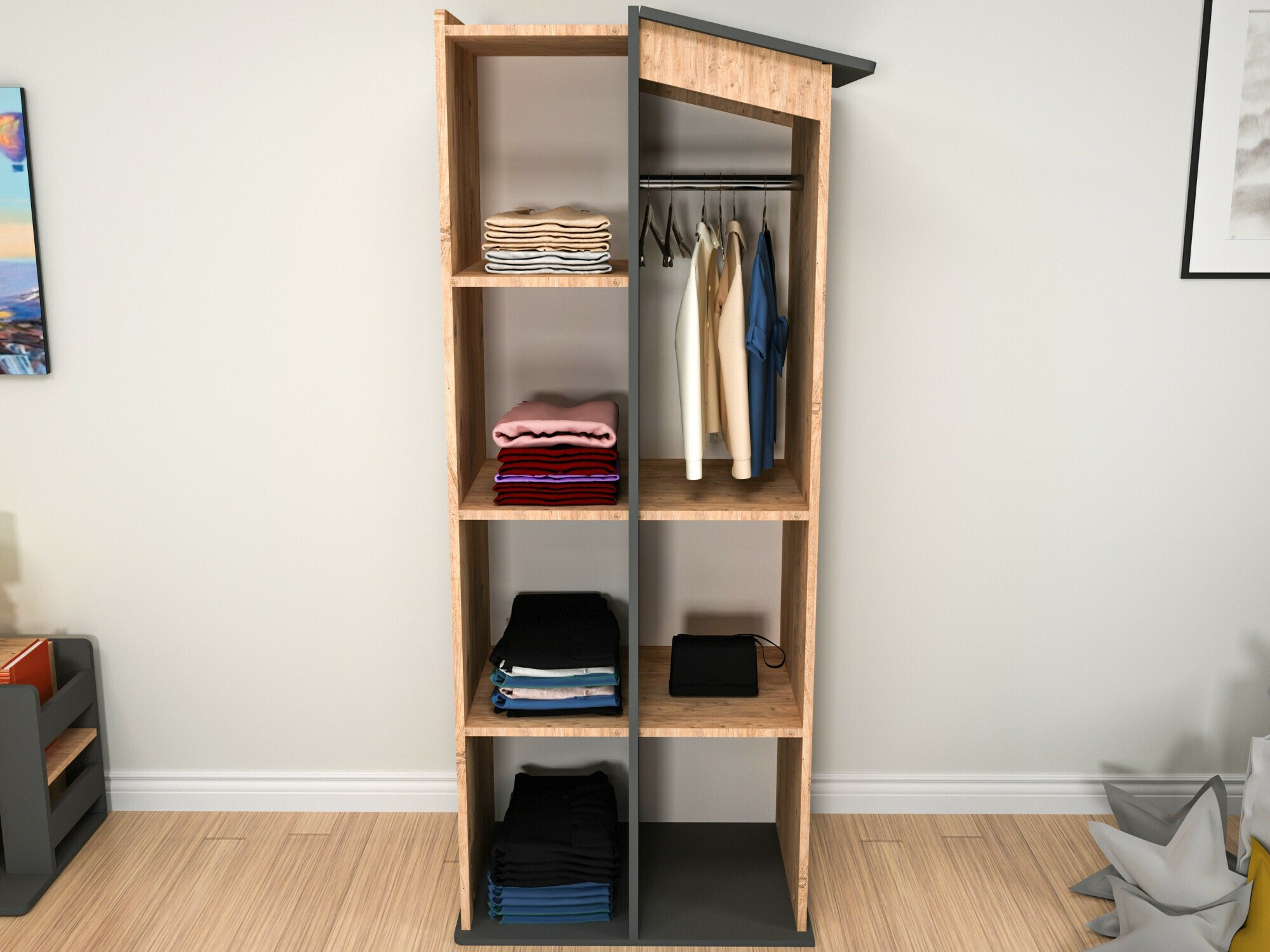 Riidekapp Kailua 2182