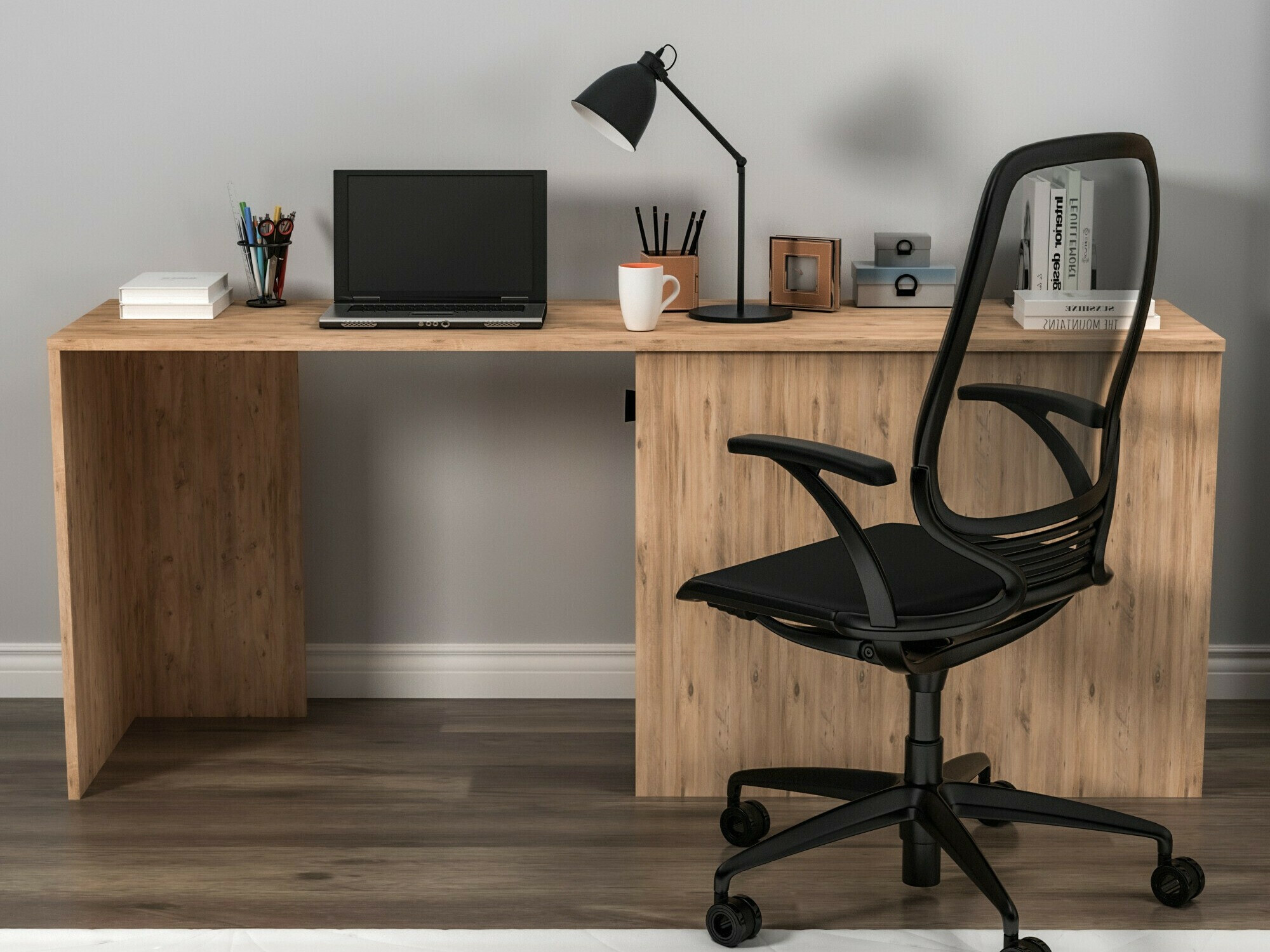 Kirjutuslaud Kailua 2183 (Antratsiit + Mänd)