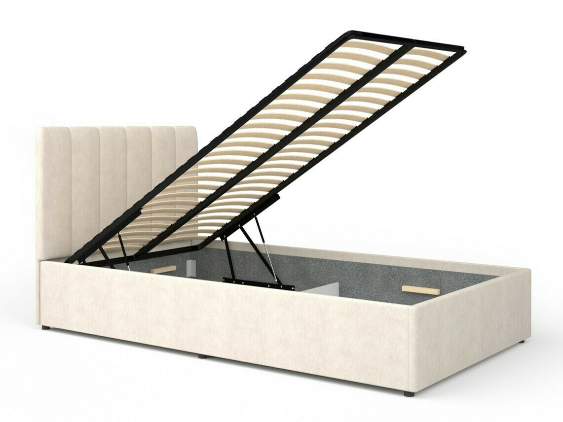 Magamistoakomplekt Mormavu 112 (Matt valge + Beež)