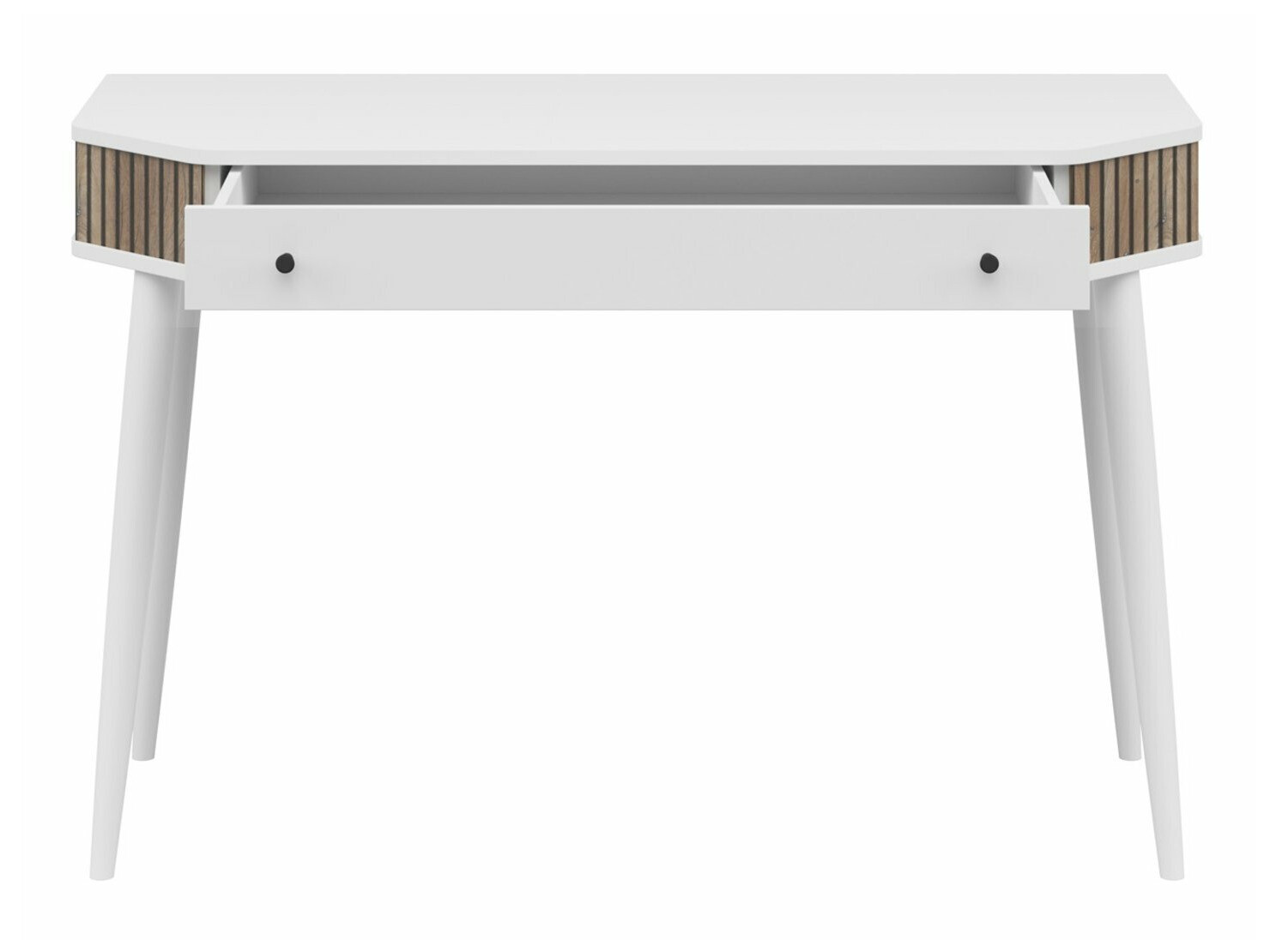 Konsoollaud Boston 548 (Valge + Tume tamm)