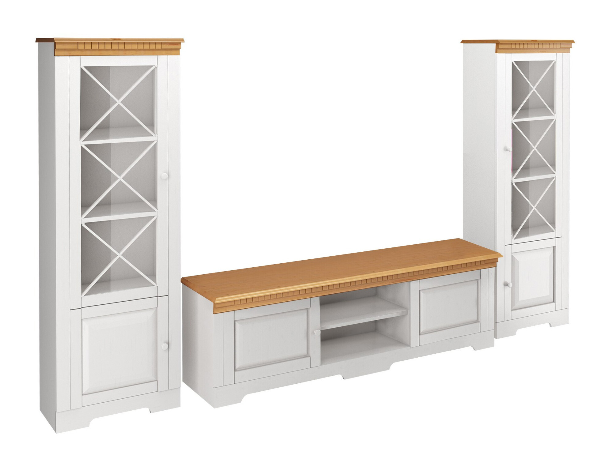 Elutoa komplekt Cavfelo 112 (Valge + Mee tamm)