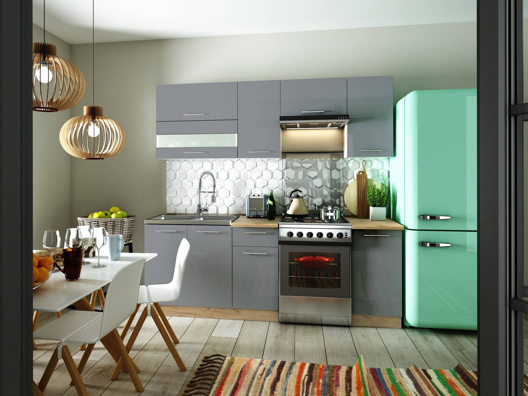 Moodul seinakapp Tiffa Grey 114