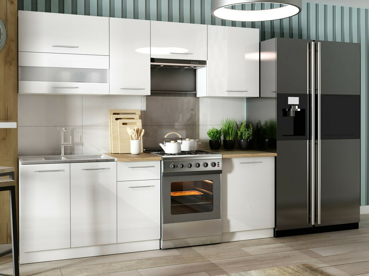 Moodul seinakapp Tiffa White 128