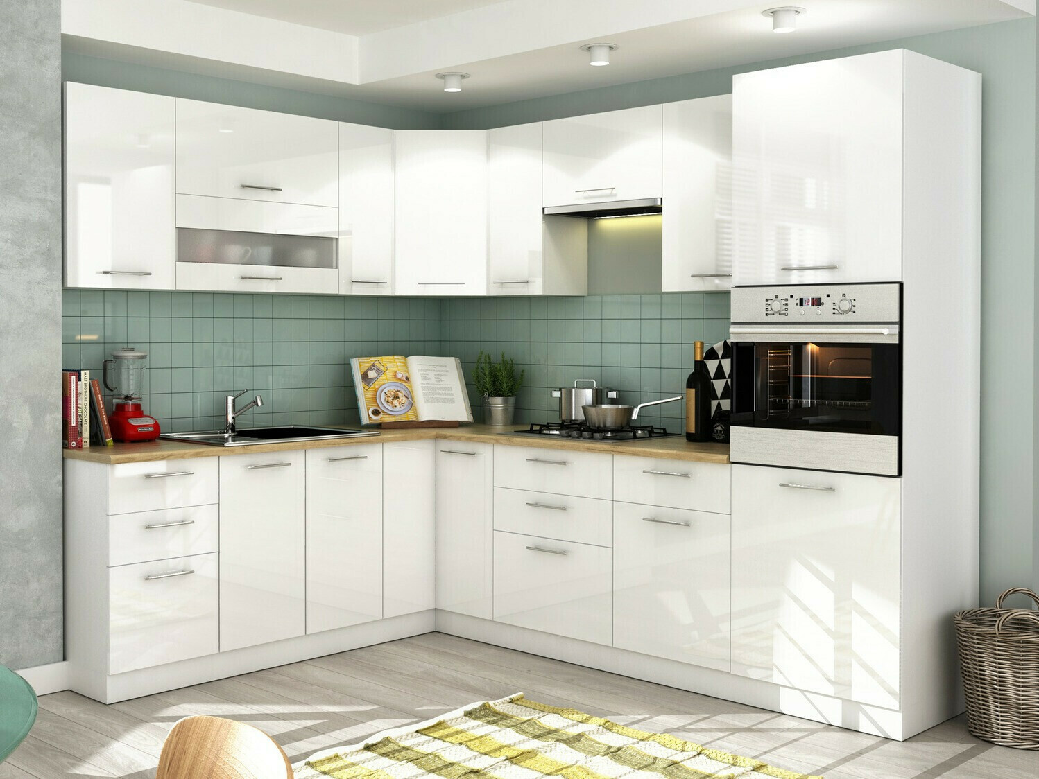 Moodul seinakapp Tiffa White 128