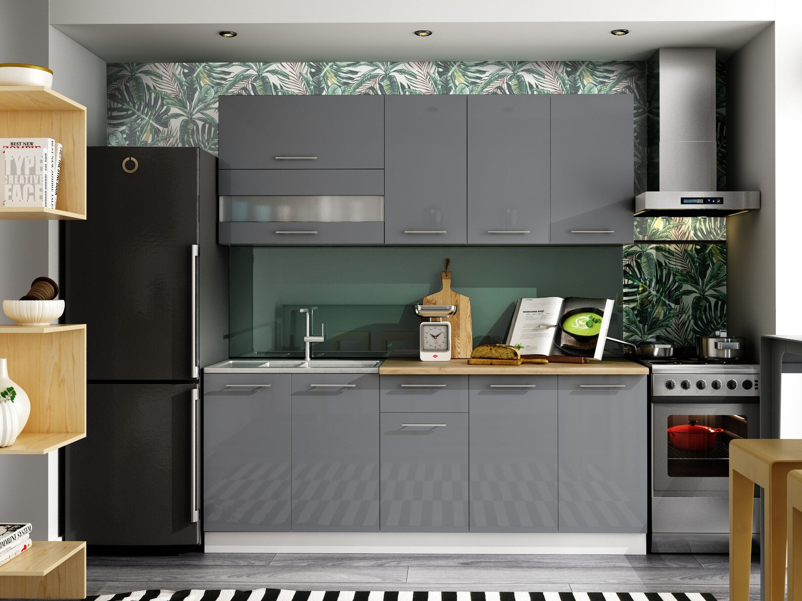 Moodul seinakapp Tiffa Grey 118