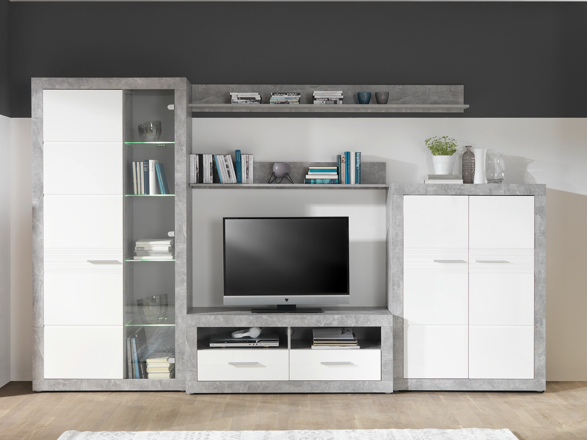 Kapp Romfera 104 (Valge + Hall)