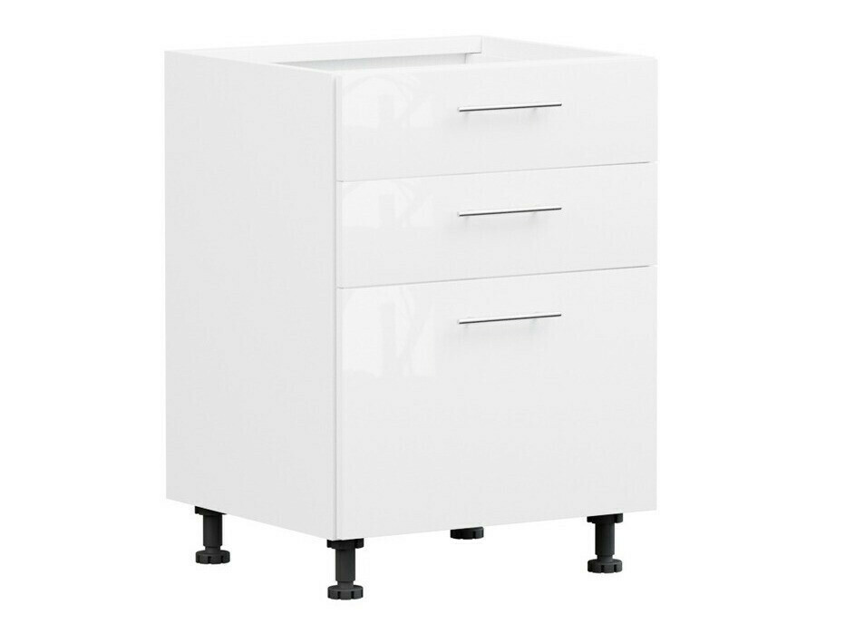 Sahtlitega moodulkapp Tiffa White 145