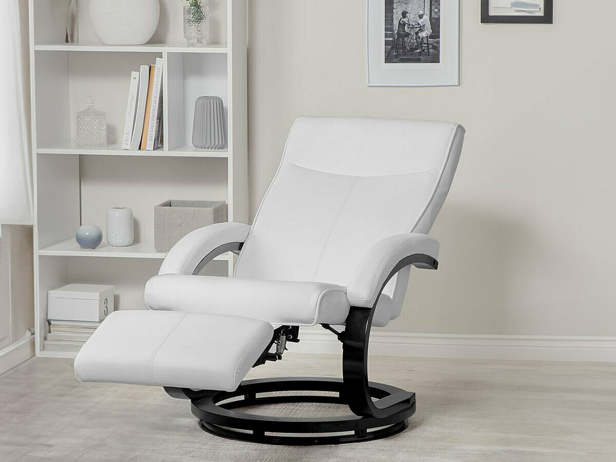Tugitool recliner Berwyn 1326 (Valge)