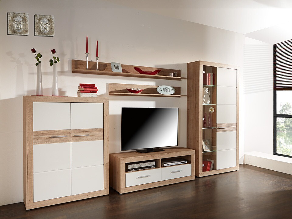 Elutoa komplekt Romfera 115 (San remo tamm + Valge)