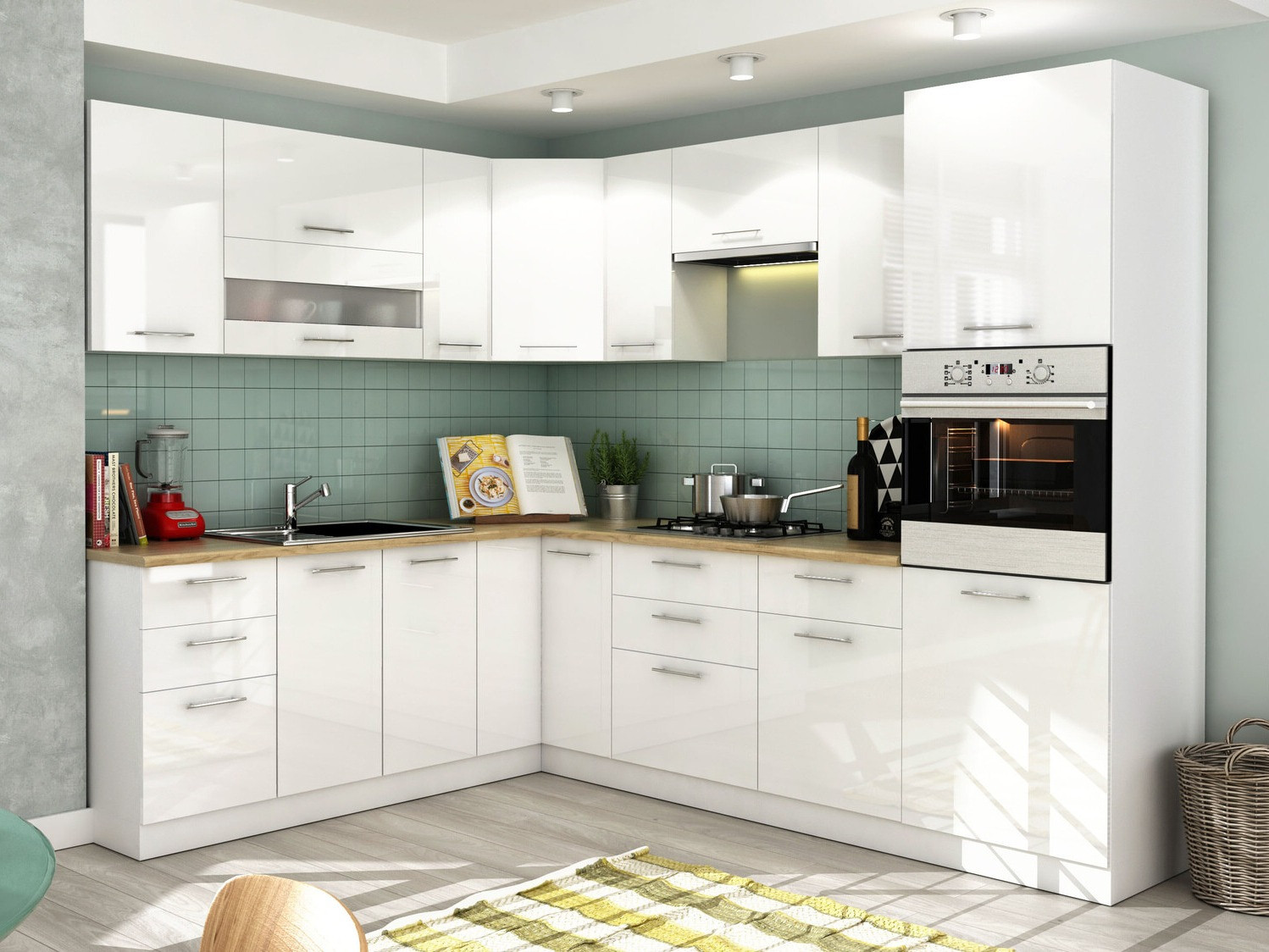 Moodul nurgakapp Tiffa White 148