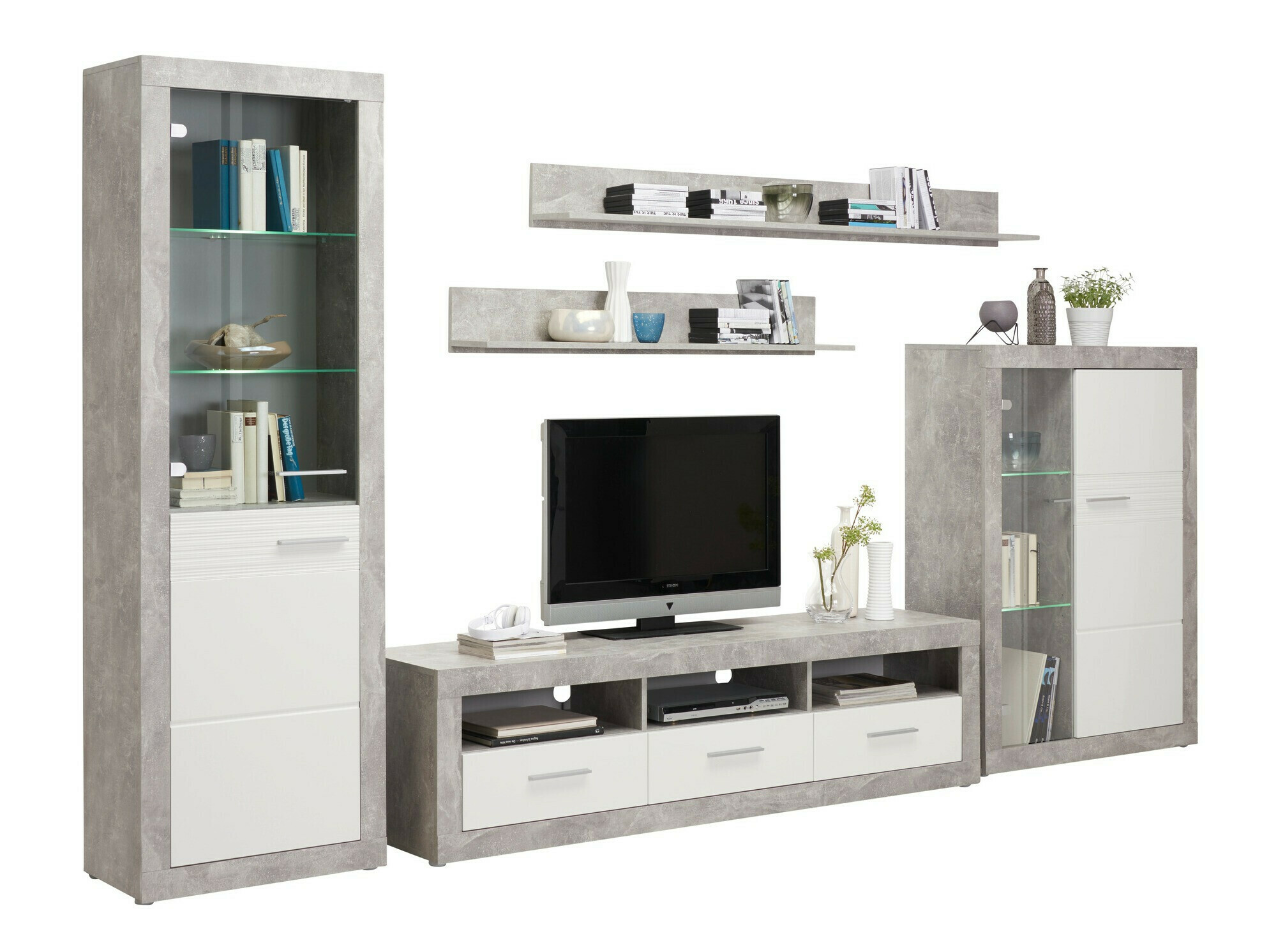 Riiul Romfera 111 (Valge + Hall)