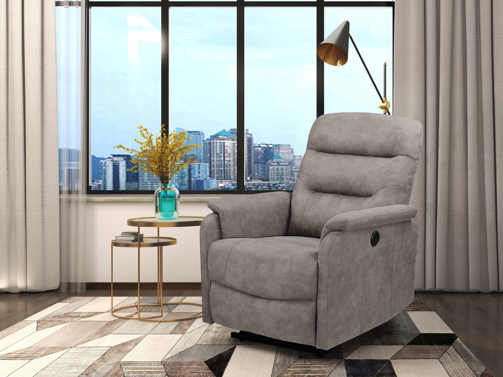 Tugitool recliner Denton 1347 (Hall)