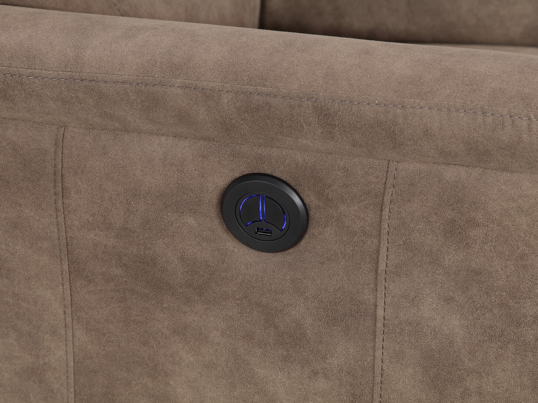 Tugitool recliner Denton 1347 (Taupe)