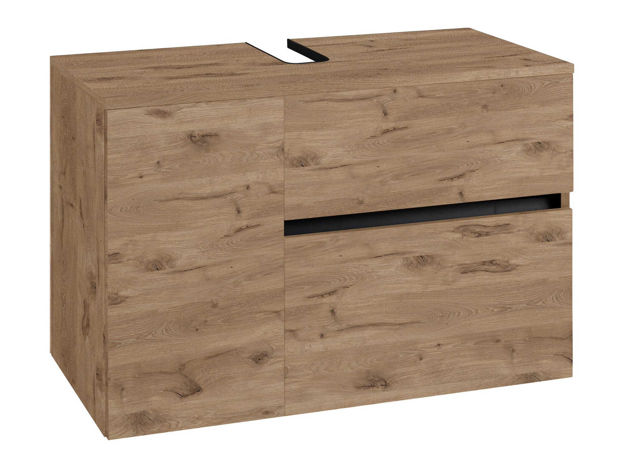 Vannitoa põrandakapp kraanikausile Soncamu 107 (Tamm)