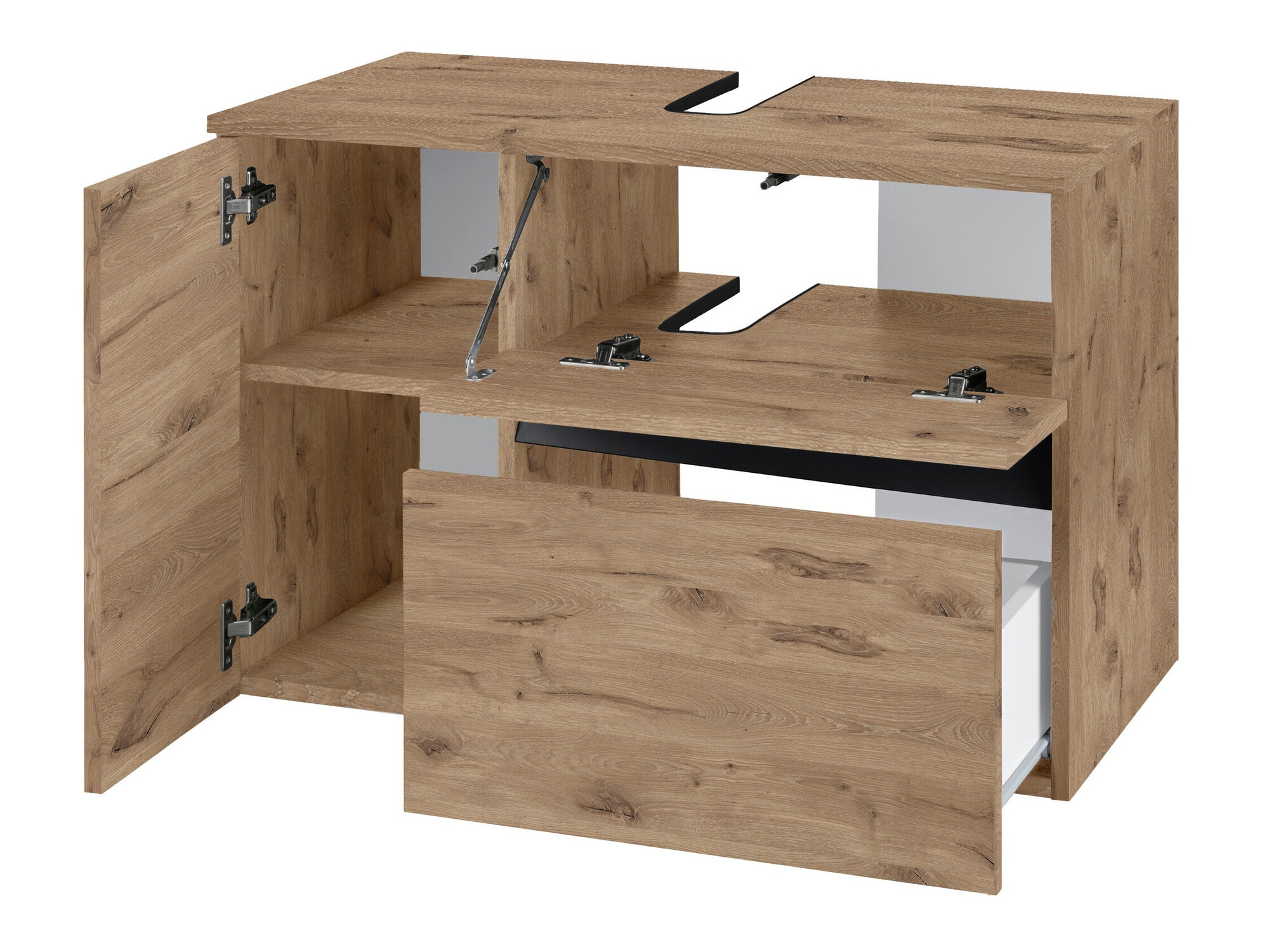 Vannitoa põrandakapp kraanikausile Soncamu 107 (Tamm)