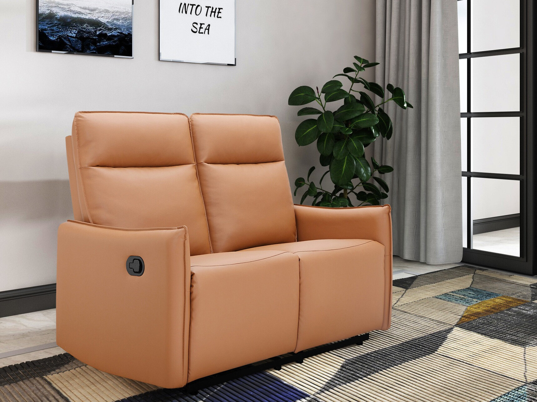 Diivan recliner Tulsa 645 (Pruun)