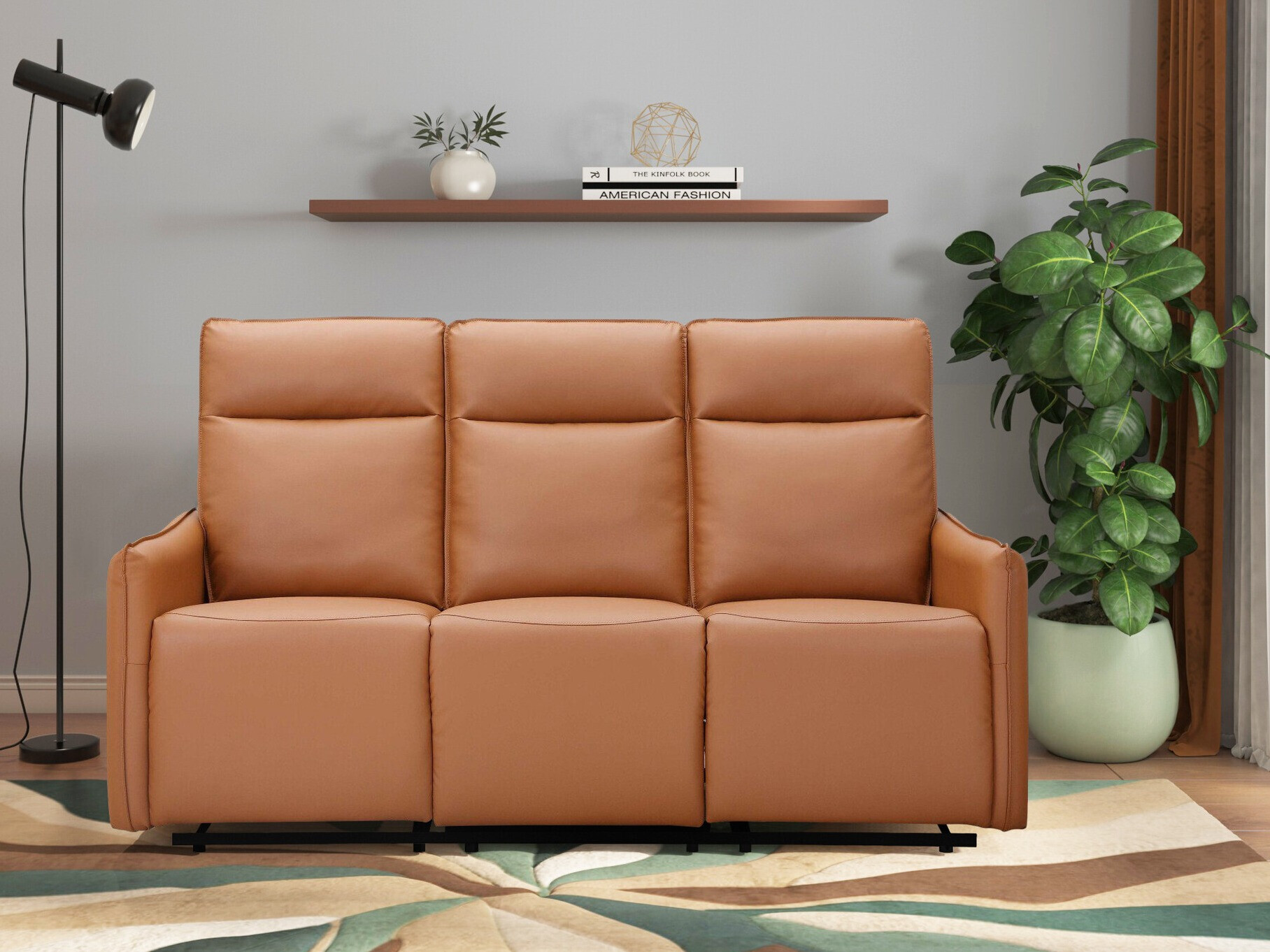 Diivan recliner Tulsa 647 (Pruun)