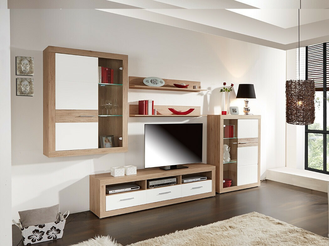 Elutoa komplekt Romfera 116 (San remo tamm + Valge)