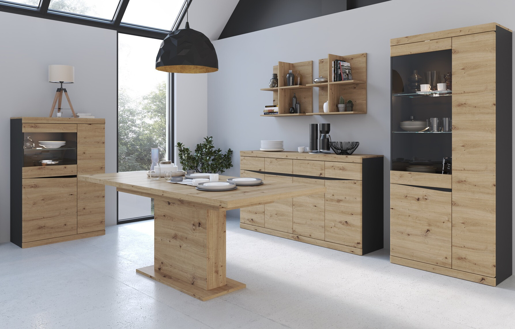 Kummut Venlori 124 (Antratsiit + Artisan tamm)