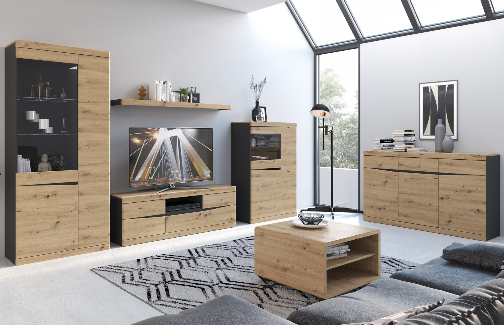 TV-alus Venlori 121 (Antratsiit + Artisan tamm)