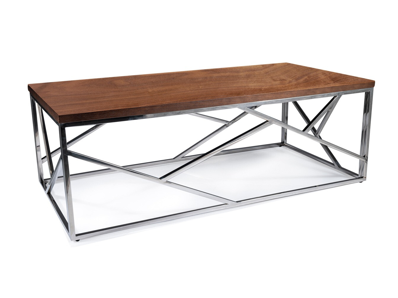 Diivanilaud Detroit 457 (Hõbedane + Pähkel)