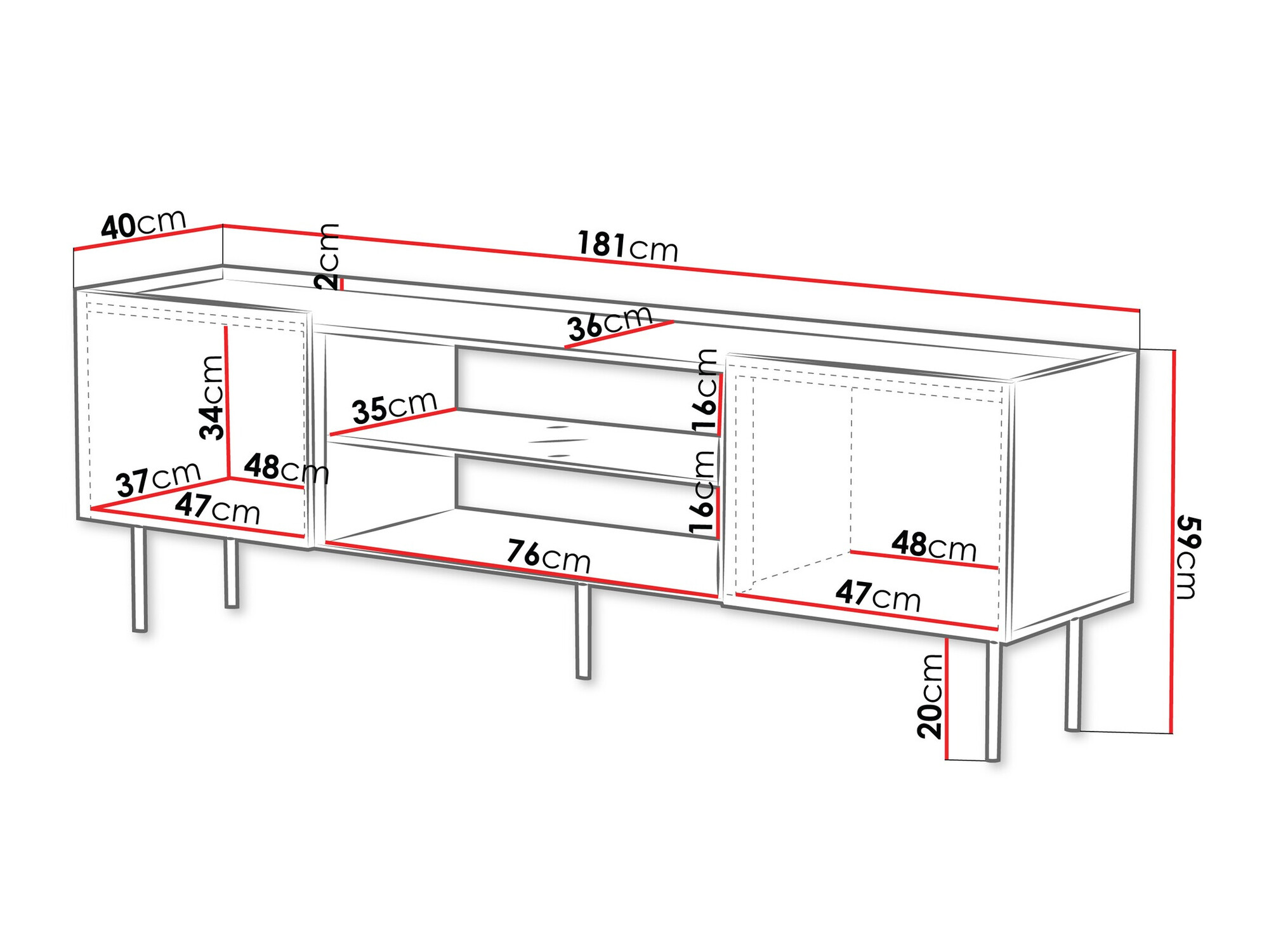 TV-alus Mortali 105 (Must)
