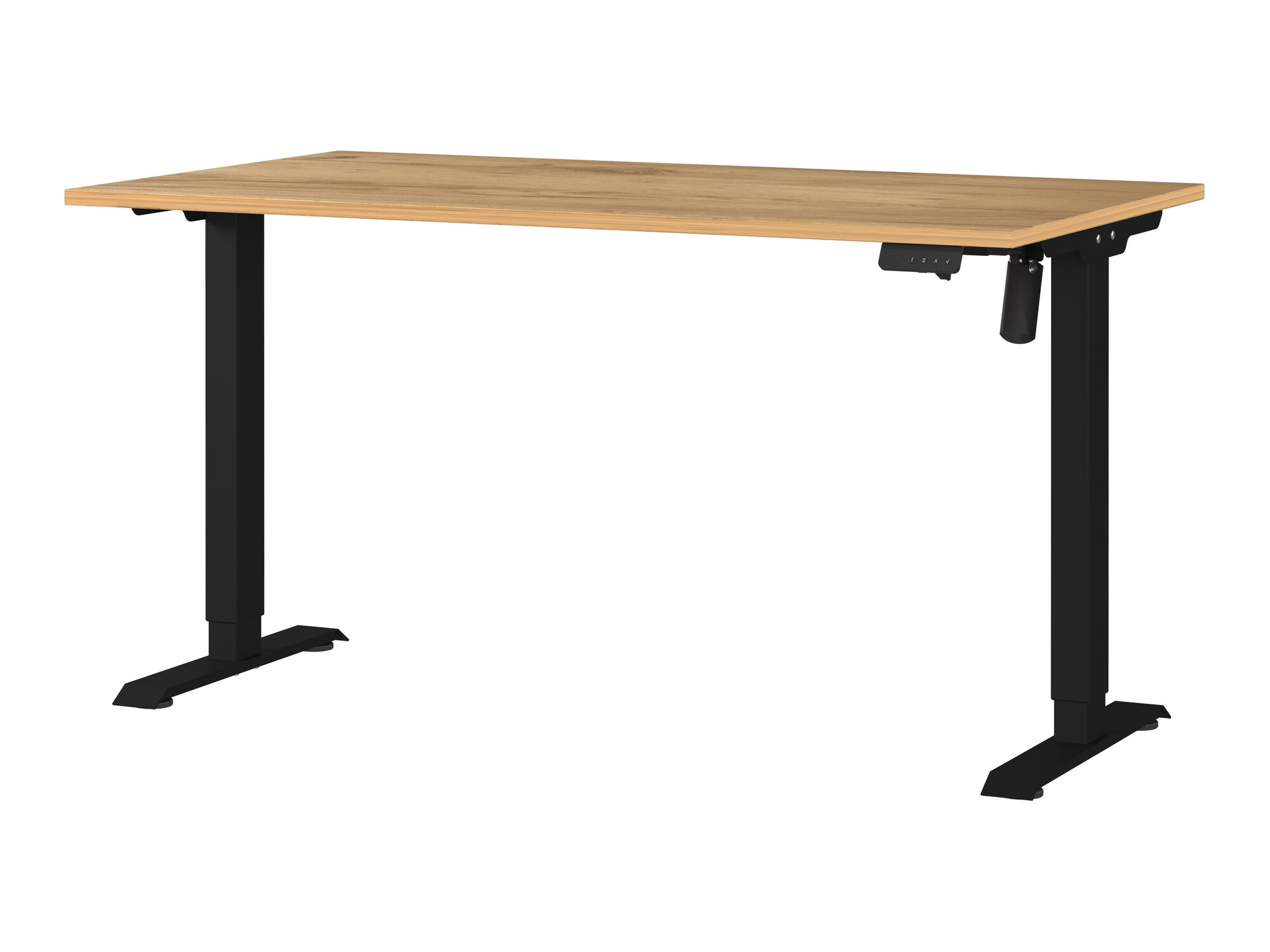 Reguleeritava kõrgusega töölaud Lartesi 116 (Navarra tamm + Must)
