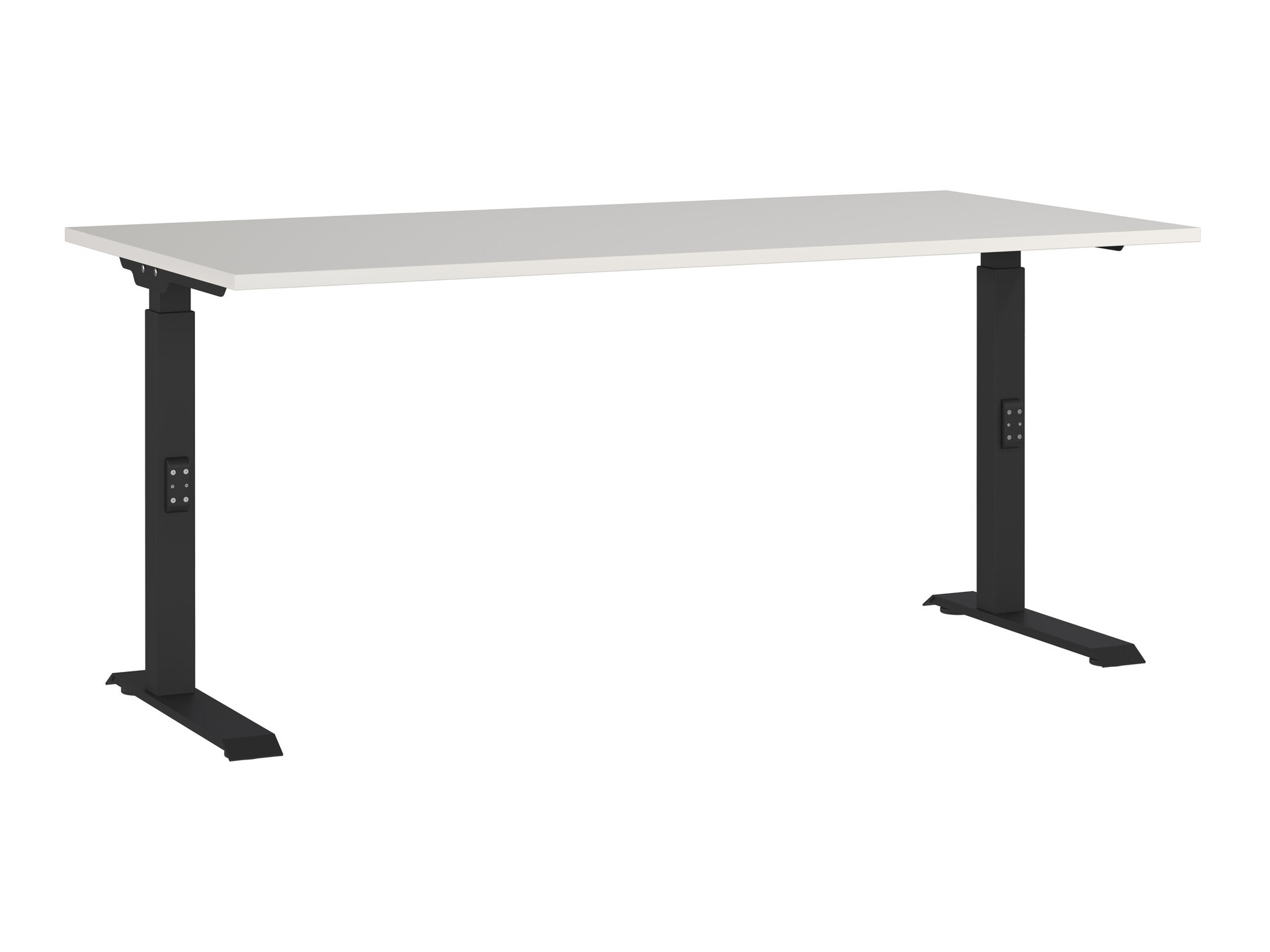 Kirjutuslaud Eliromo 123 (Helehall + Must)