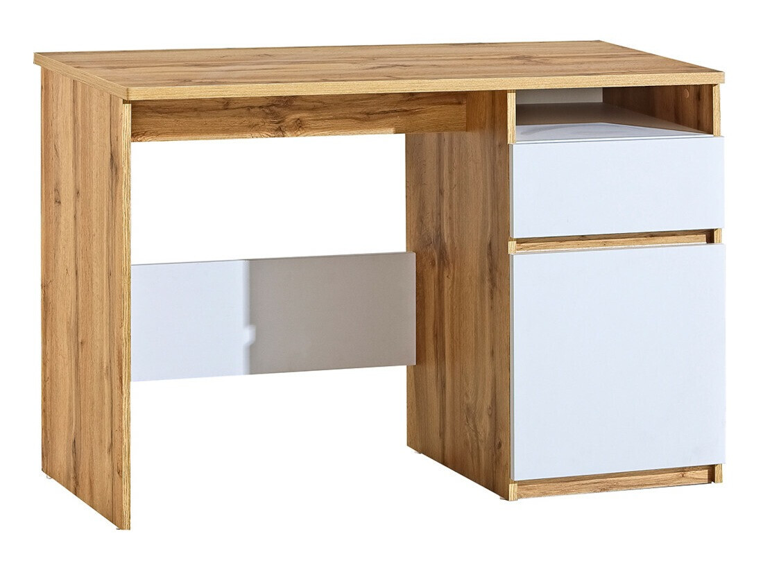 Kirjutuslaud Evaropha 106 (Wotani tamm + Valge)