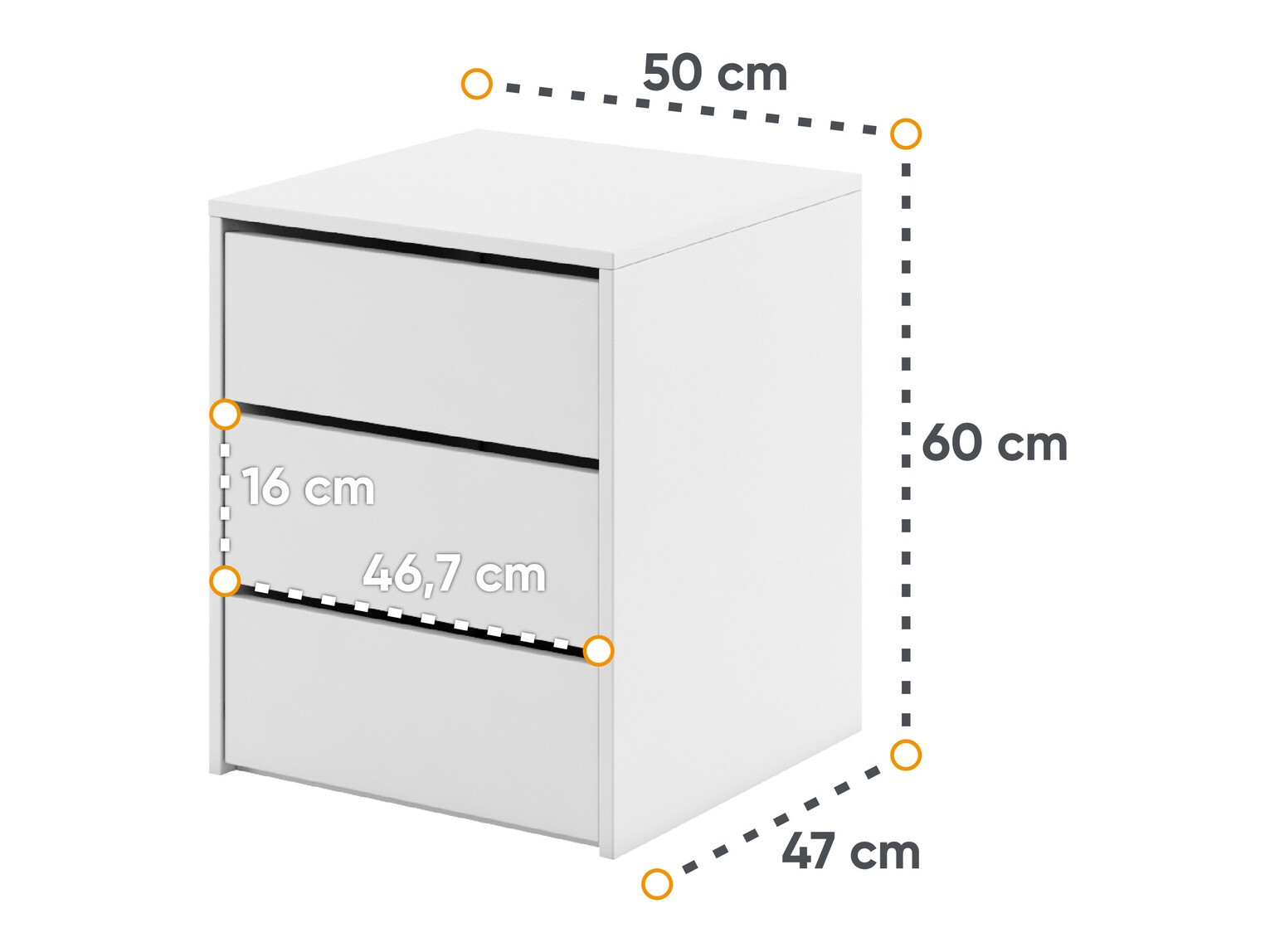 Öökapp Cirdelu 113 (Valge)