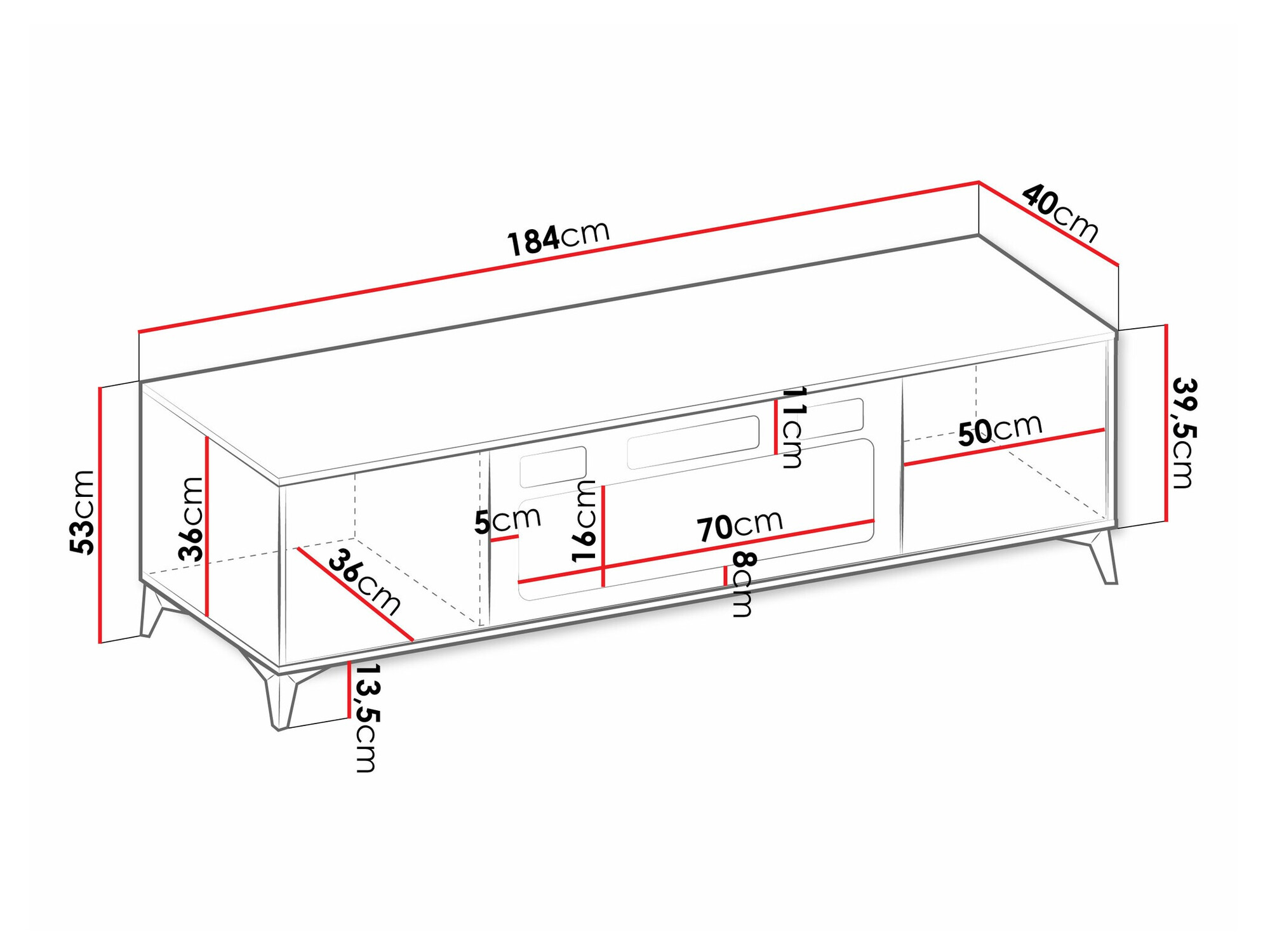 TV-alus Comfivo Citrus II