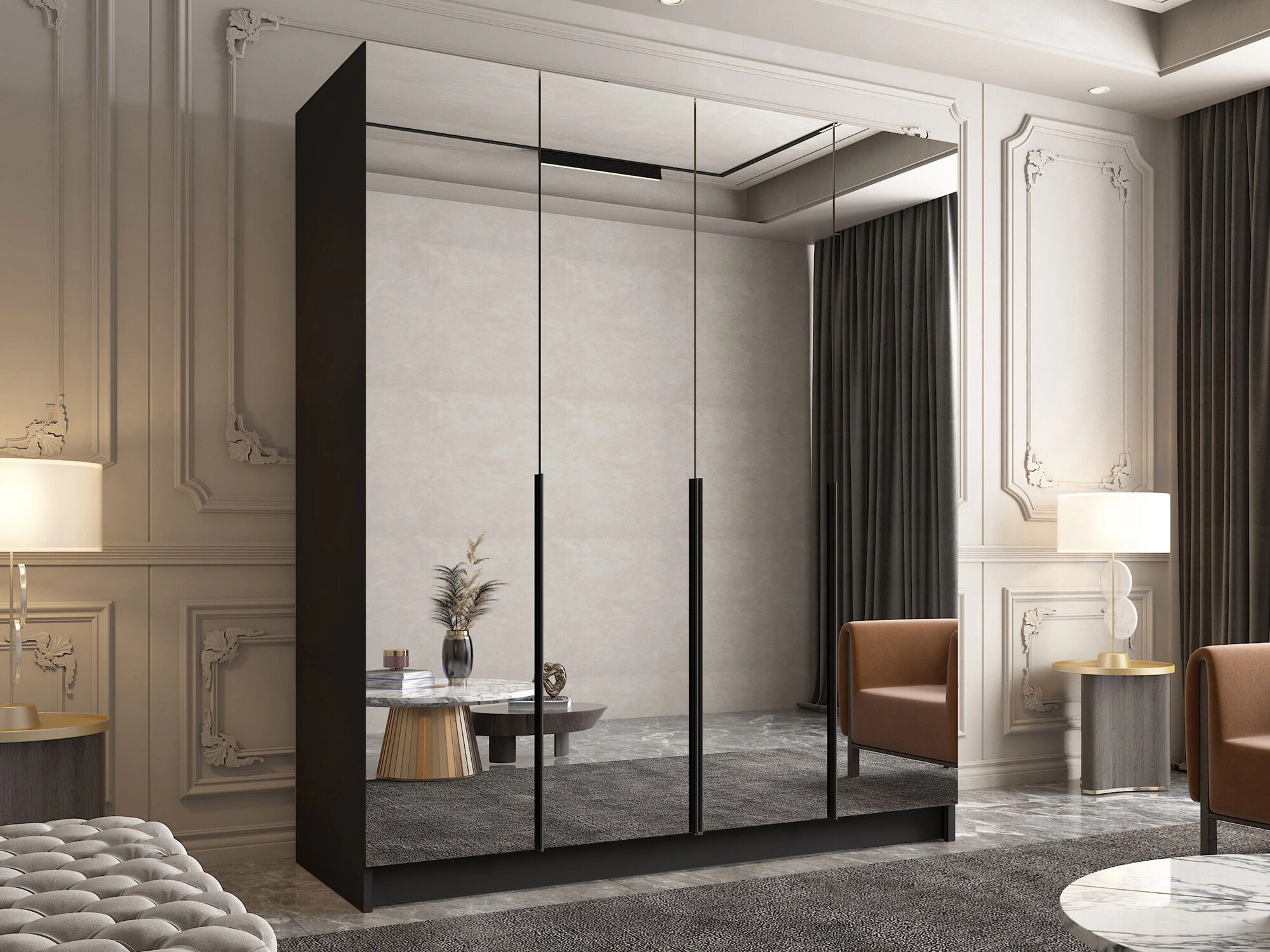 Riidekapp Closico 190 (Must)