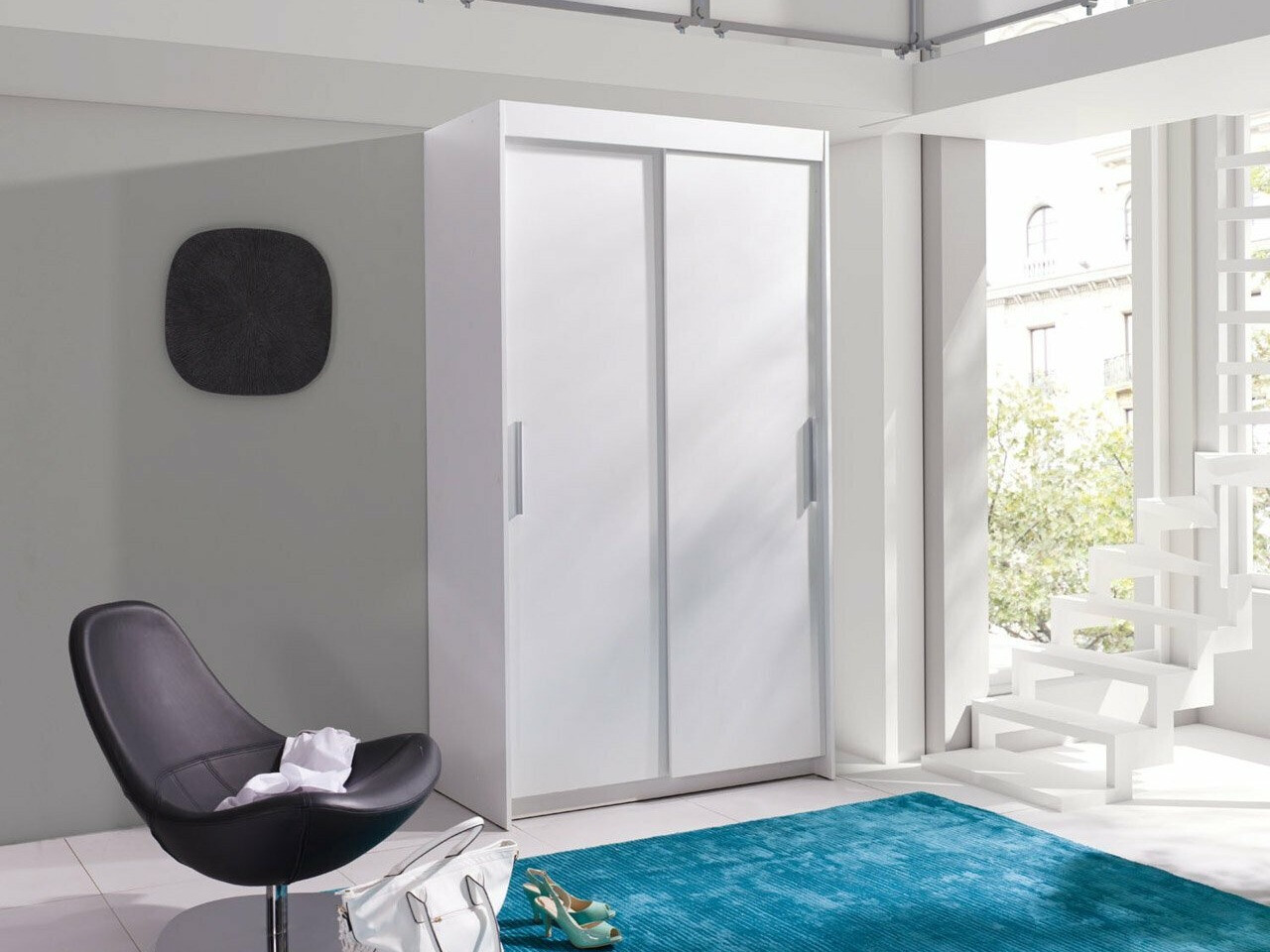 Riidekapp Toledo 108 (Valge)