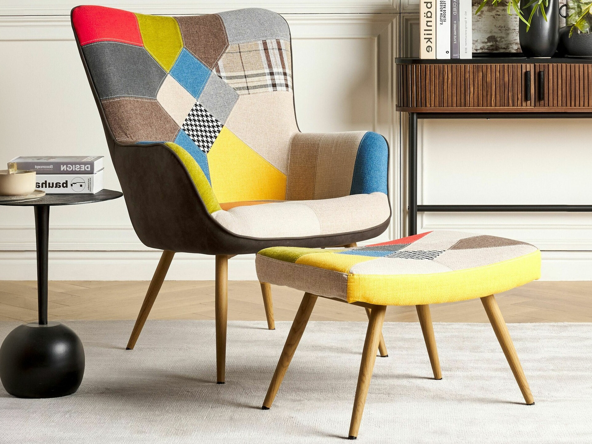 Tugitool Berwyn 2048 (Must + Sinine + Kollane)