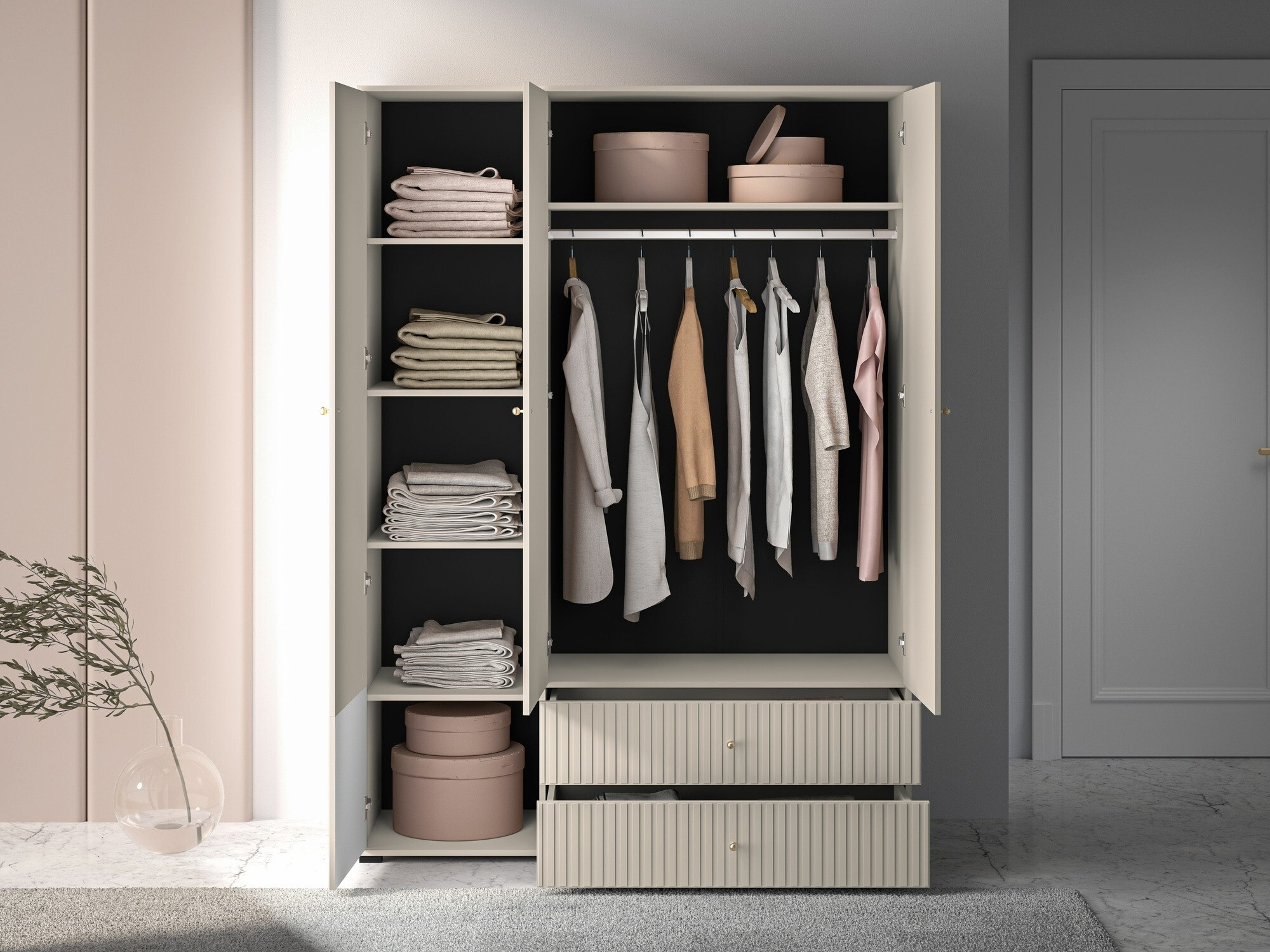 Riidekapp Marmeli 123