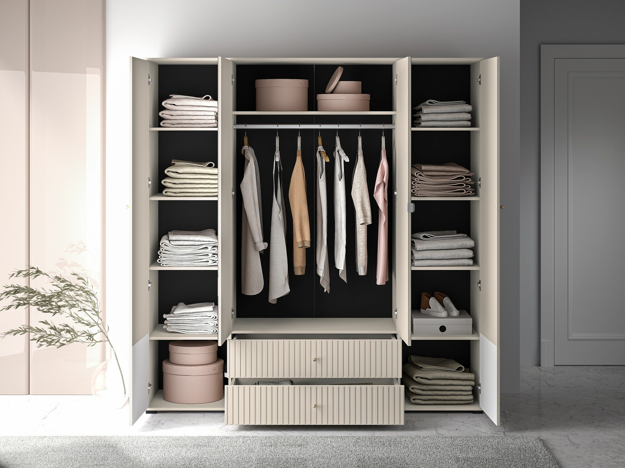 Riidekapp Marmeli 124