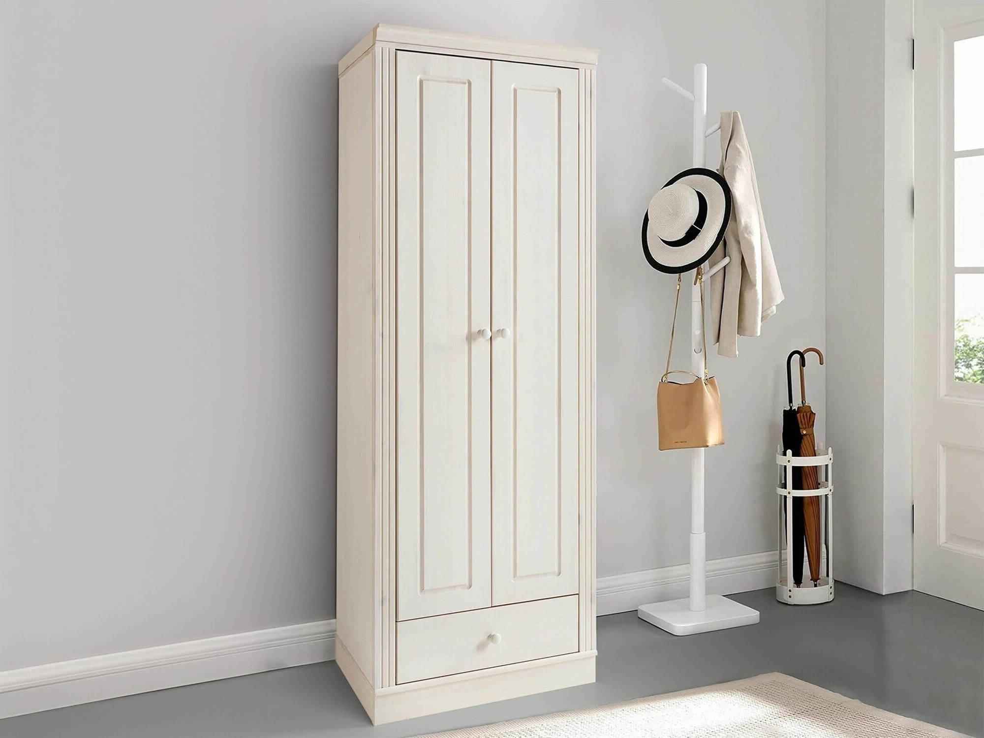 Riidekapp Saltoro 137 (Valge)