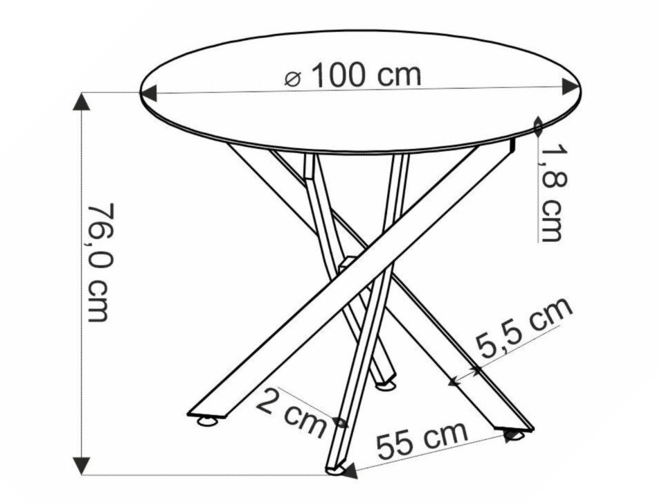 Söögitoakomplekt Houston 1773
