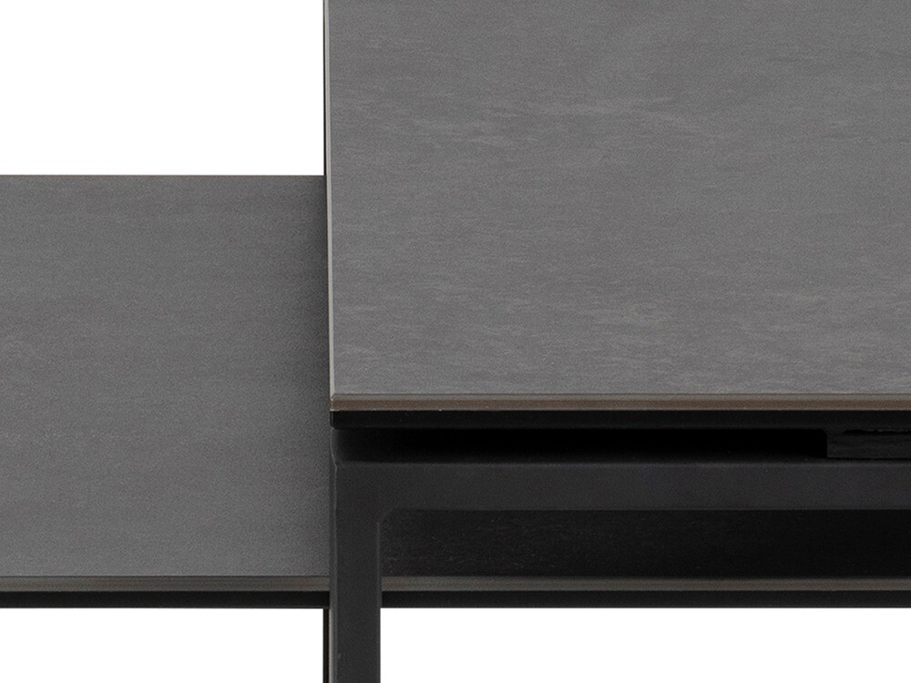 Diivanilaudade komplekt Norsica 421 (Tumehall + Must)