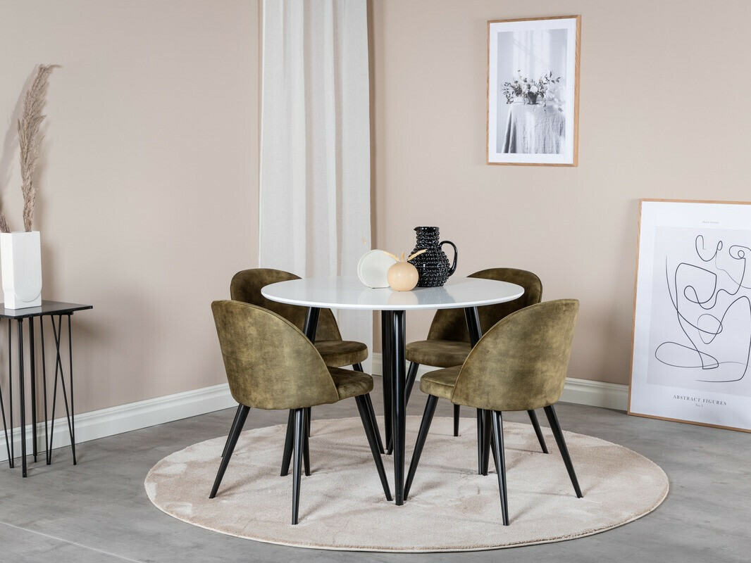 Laud Dallas 126 (Valge + Must)