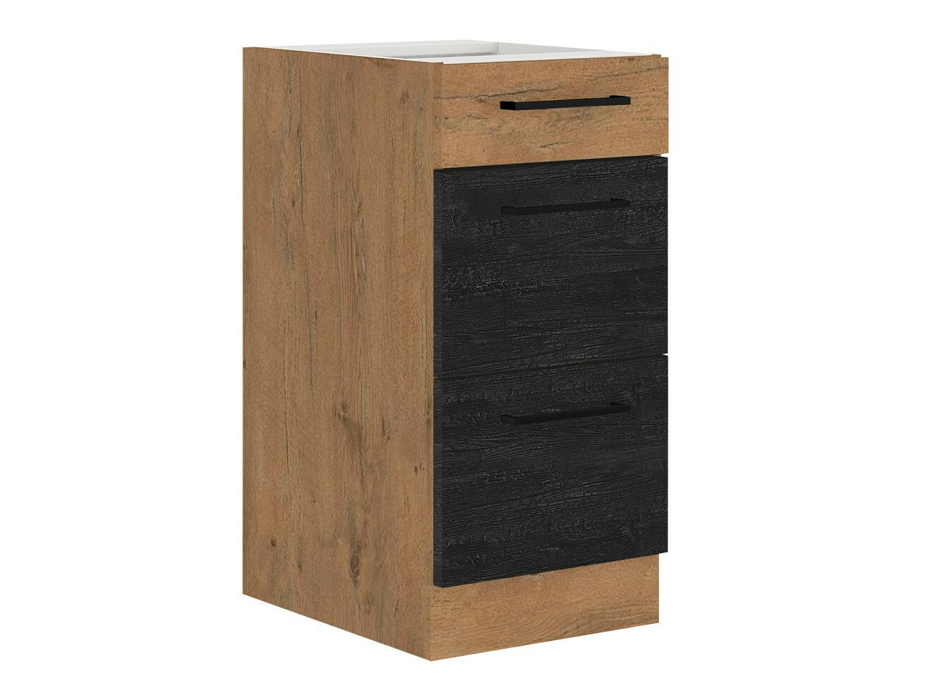 Sahtlitega moodulkapp Wood Dark 133