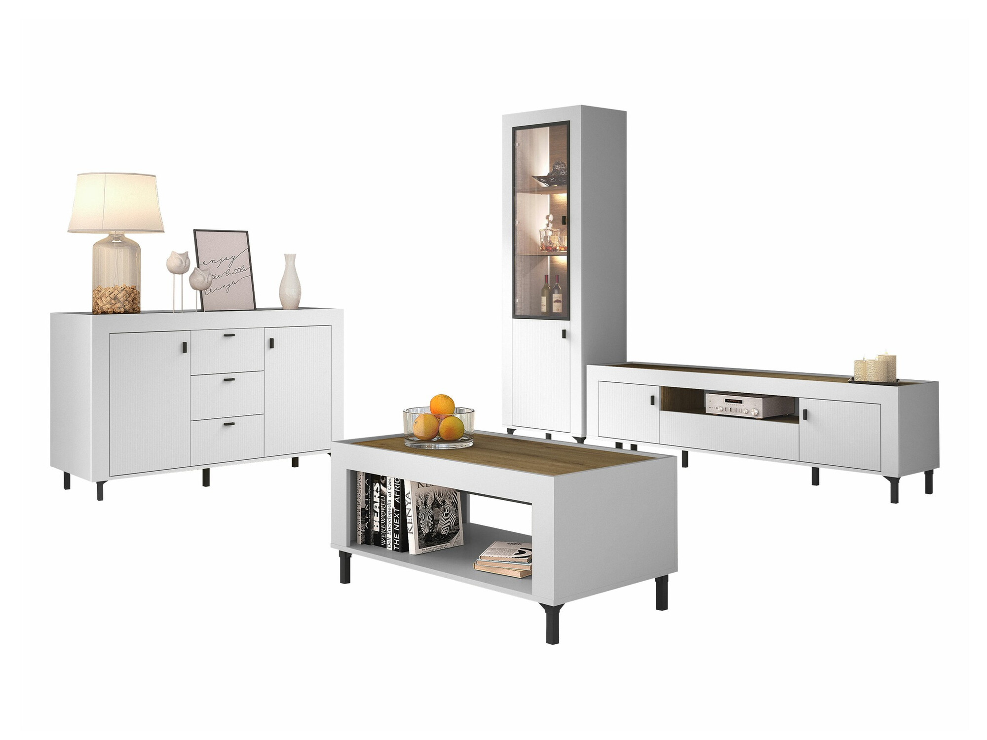 Elutoa komplekt Mormavu 114 (Matt valge)