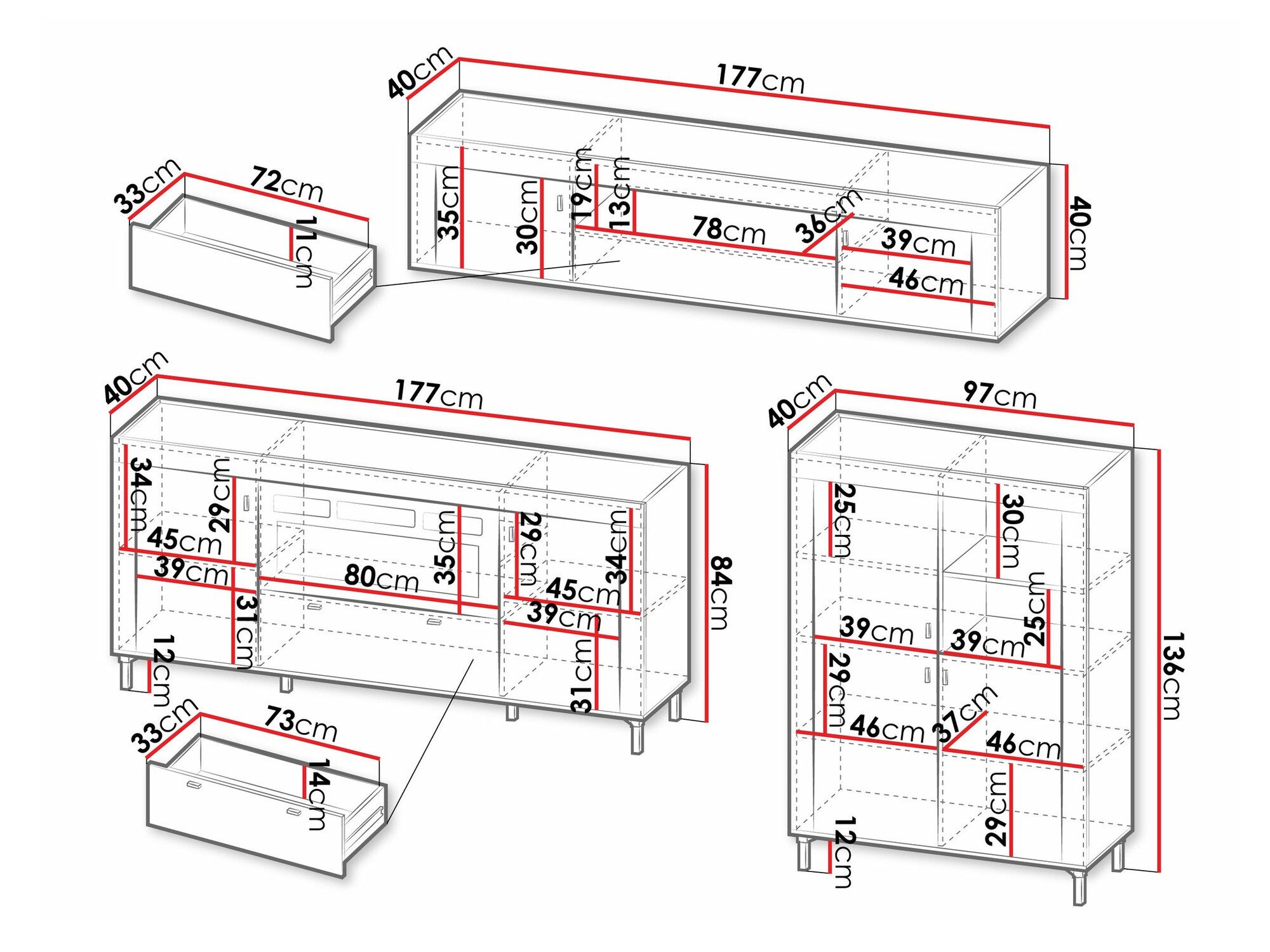 Elutoa komplekt Mormavu 115 (Matt valge)