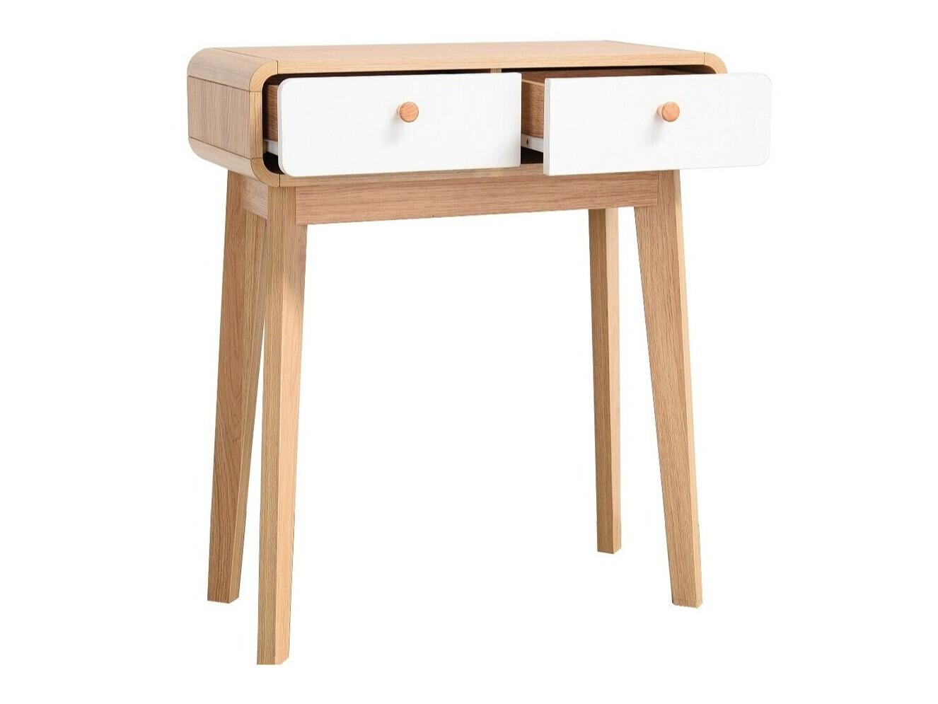 Konsoollaud Elbtena 106 (Tamm + Valge)