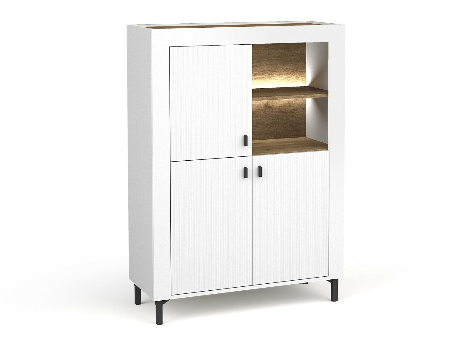 Riiul Mormavu 105 (Matt valge)